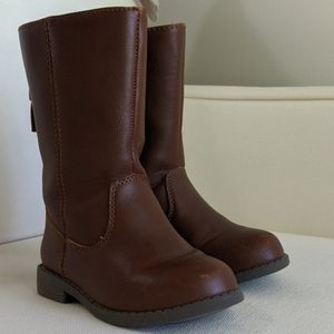 Cat & Jack Anya Brown Boots